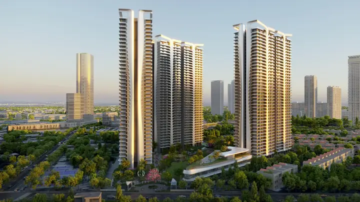 Aerial · City Context — SmartWorld The Edition, Sector 66 Gurugram