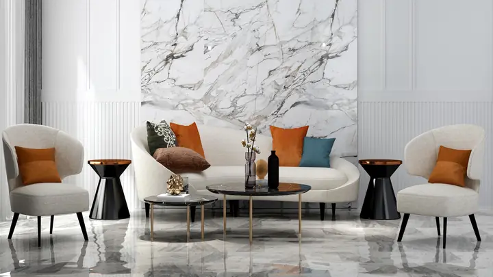 Marble Lounge — SmartWorld The Edition, Sector 66 Gurugram